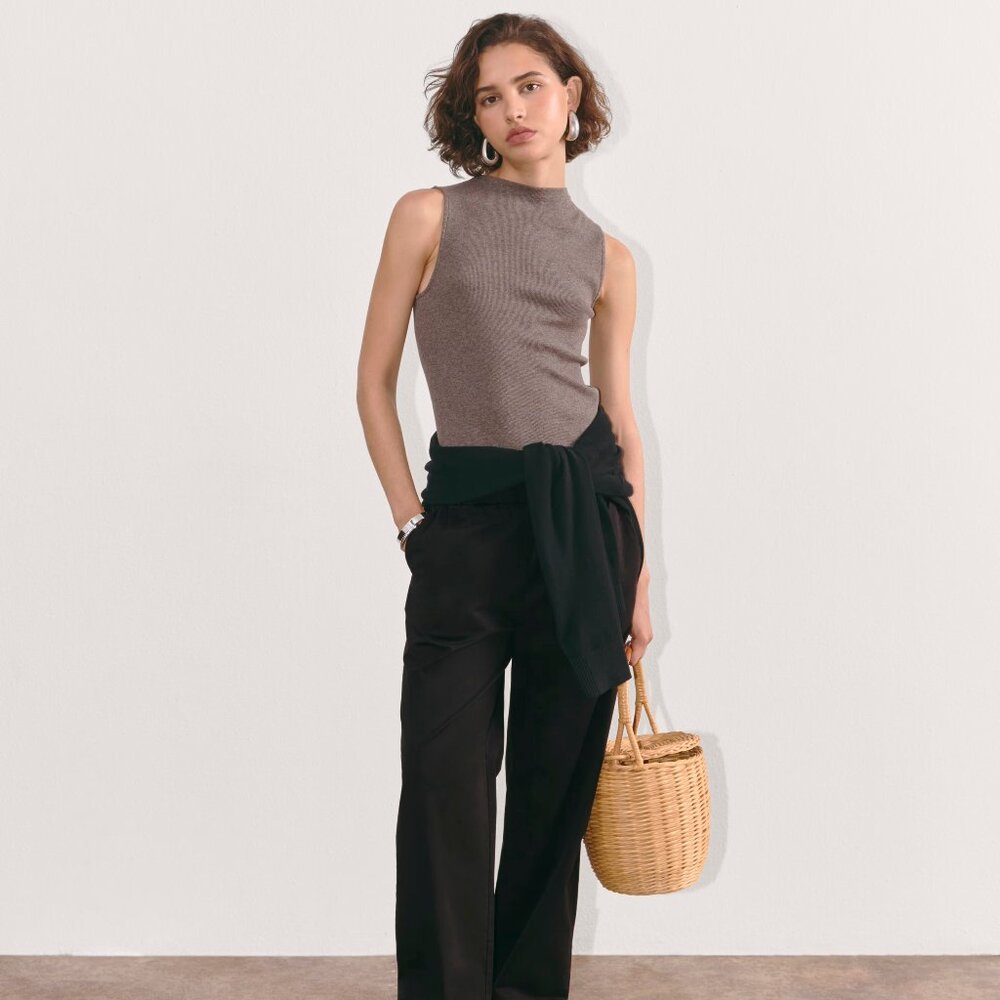 Everlane The Easy Pant Black Size Large